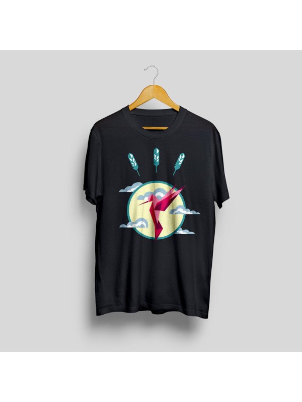 Hummingbird printed t-shirt